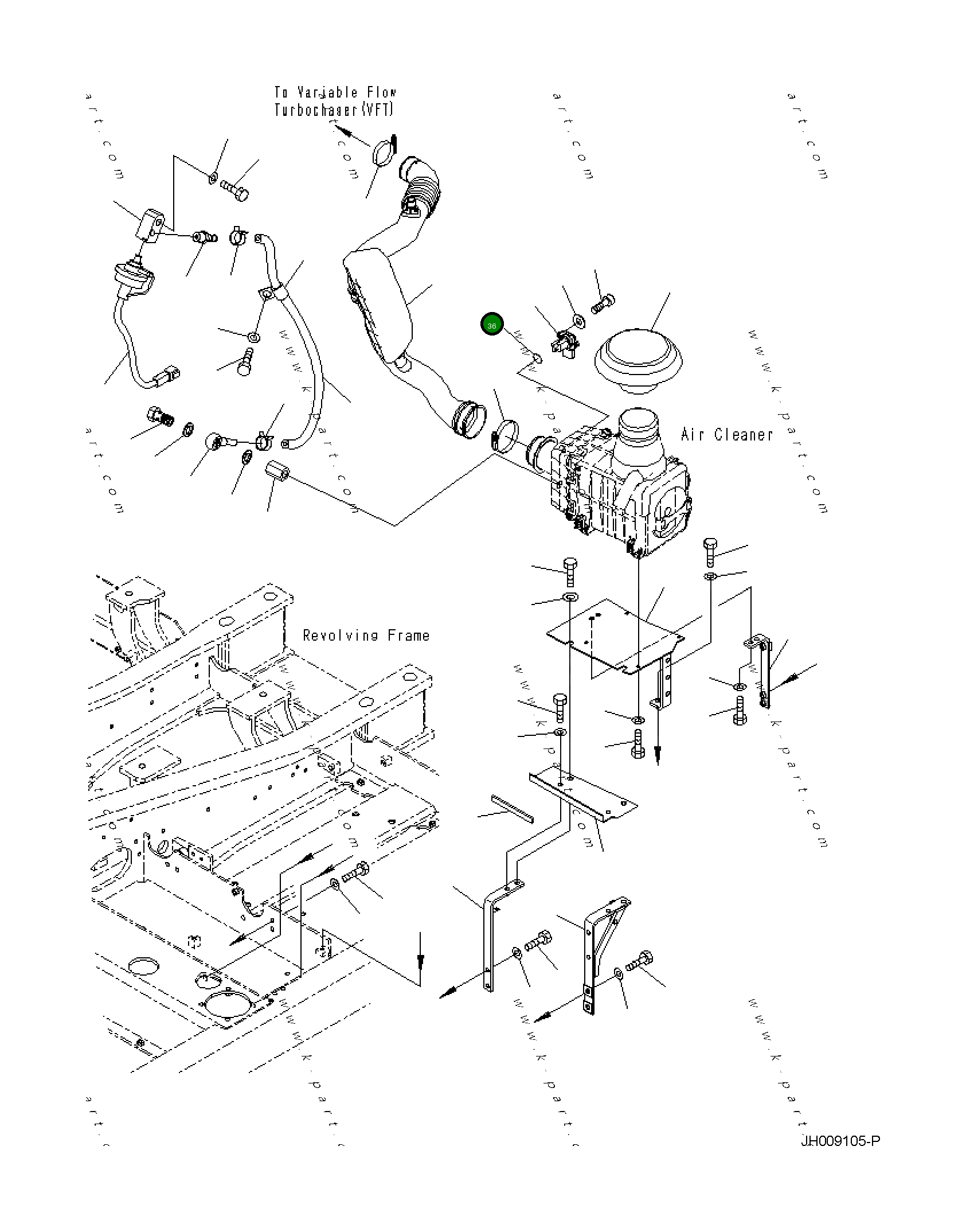 Кольцо уплотнительное (O-Ring) 6252-81-7910 Komatsu