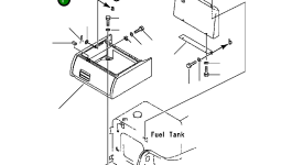 Крышка 20Y-54-29621 Komatsu
