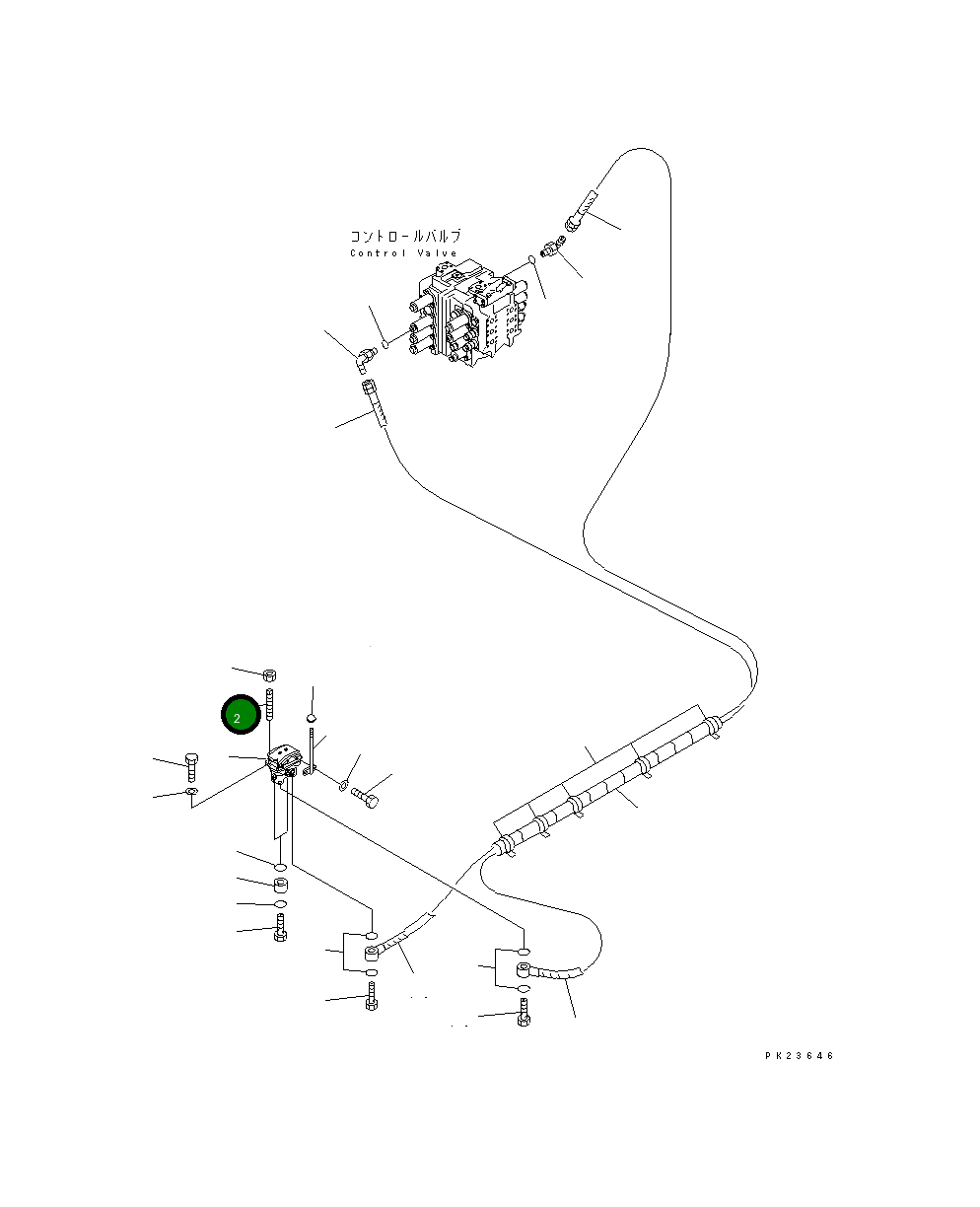 Болт 8232-43-1150  Komatsu