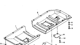 Крышка 125-54-21520 Komatsu