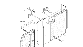 Крышка 2621-3612B Komatsu