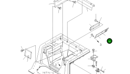 Крышка 12G-54-56110 Komatsu