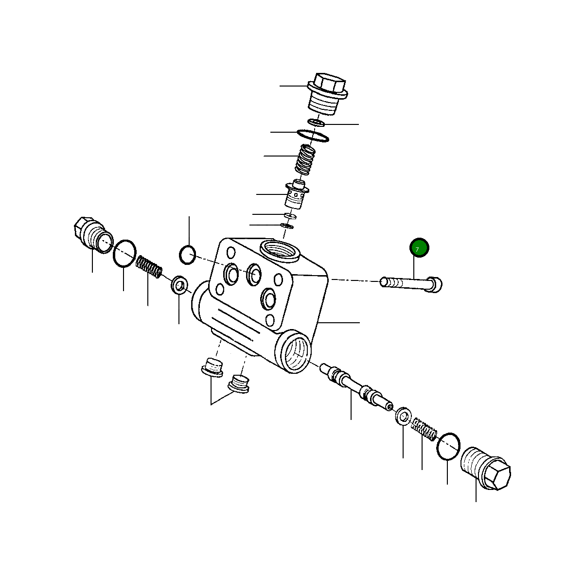Болт 30 994 R1 Komatsu