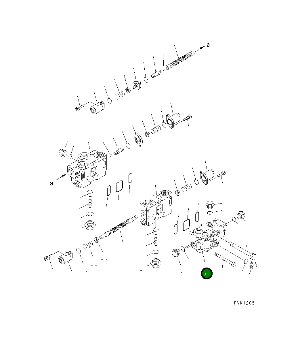 Крышка 700-84-13281 Komatsu