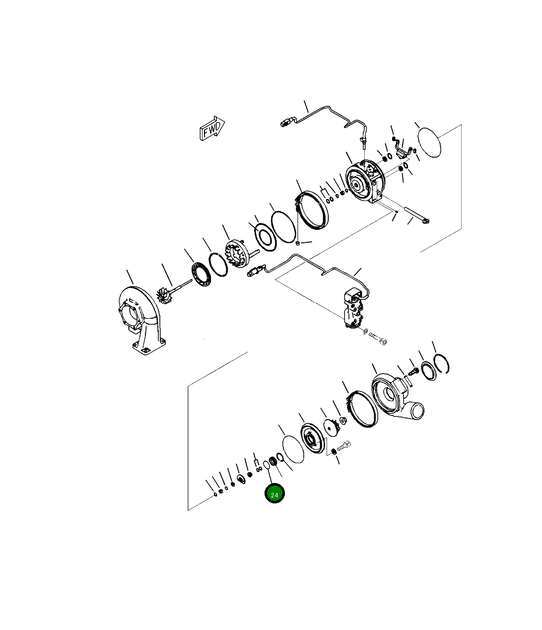 Кольцо уплотнительное (O-Ring) 07000-E2035 Komatsu