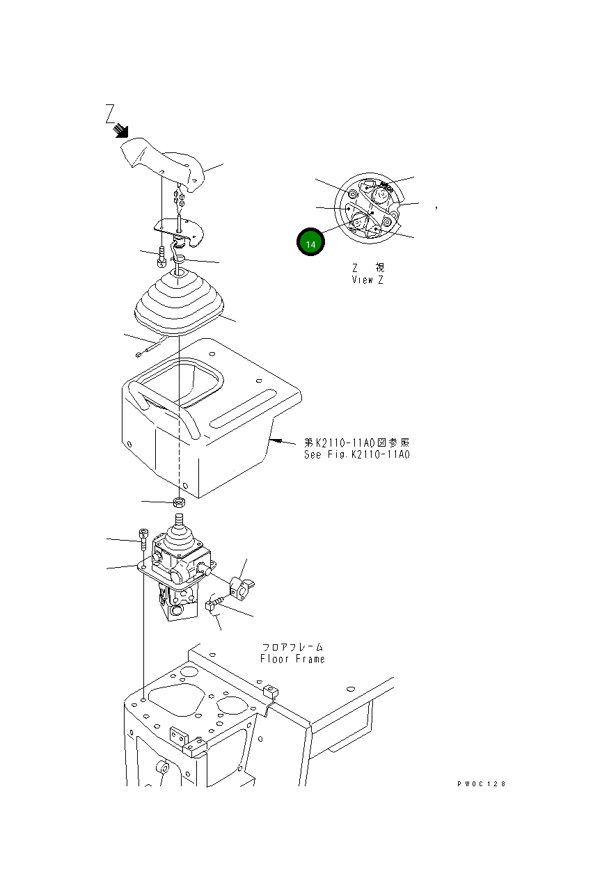 Крышка 19M-43-33160 Komatsu