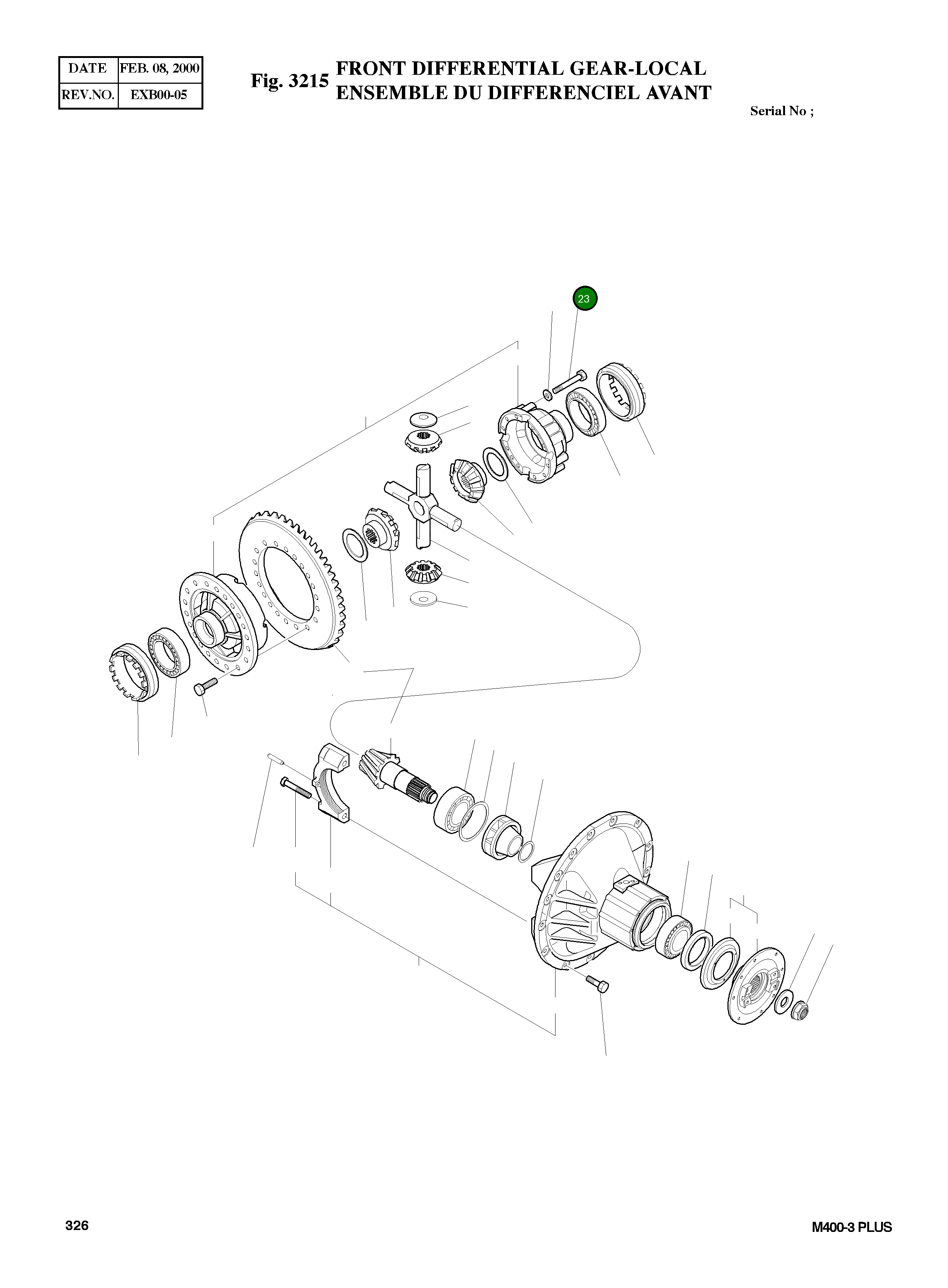 Болт 4120-7069  Komatsu
