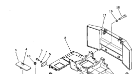 Крышка 203-46-11190 Komatsu