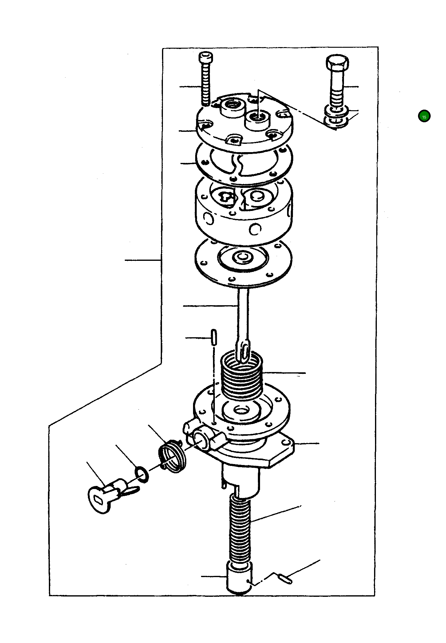 Болт PKP000379 Komatsu