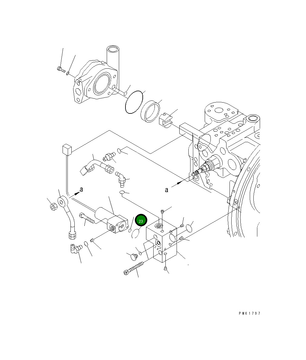 Кольцо уплотнительное (O-Ring) 07000-B2011  Komatsu