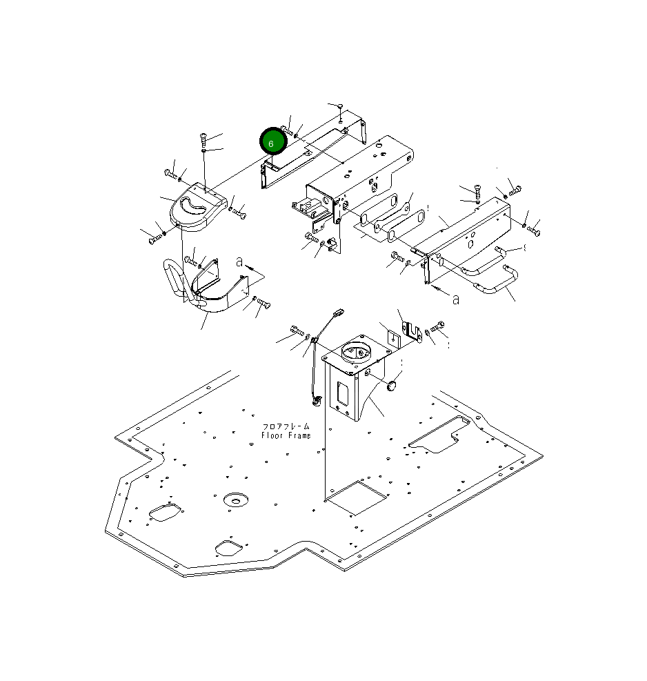 Крышка 426-40-32732  Komatsu
