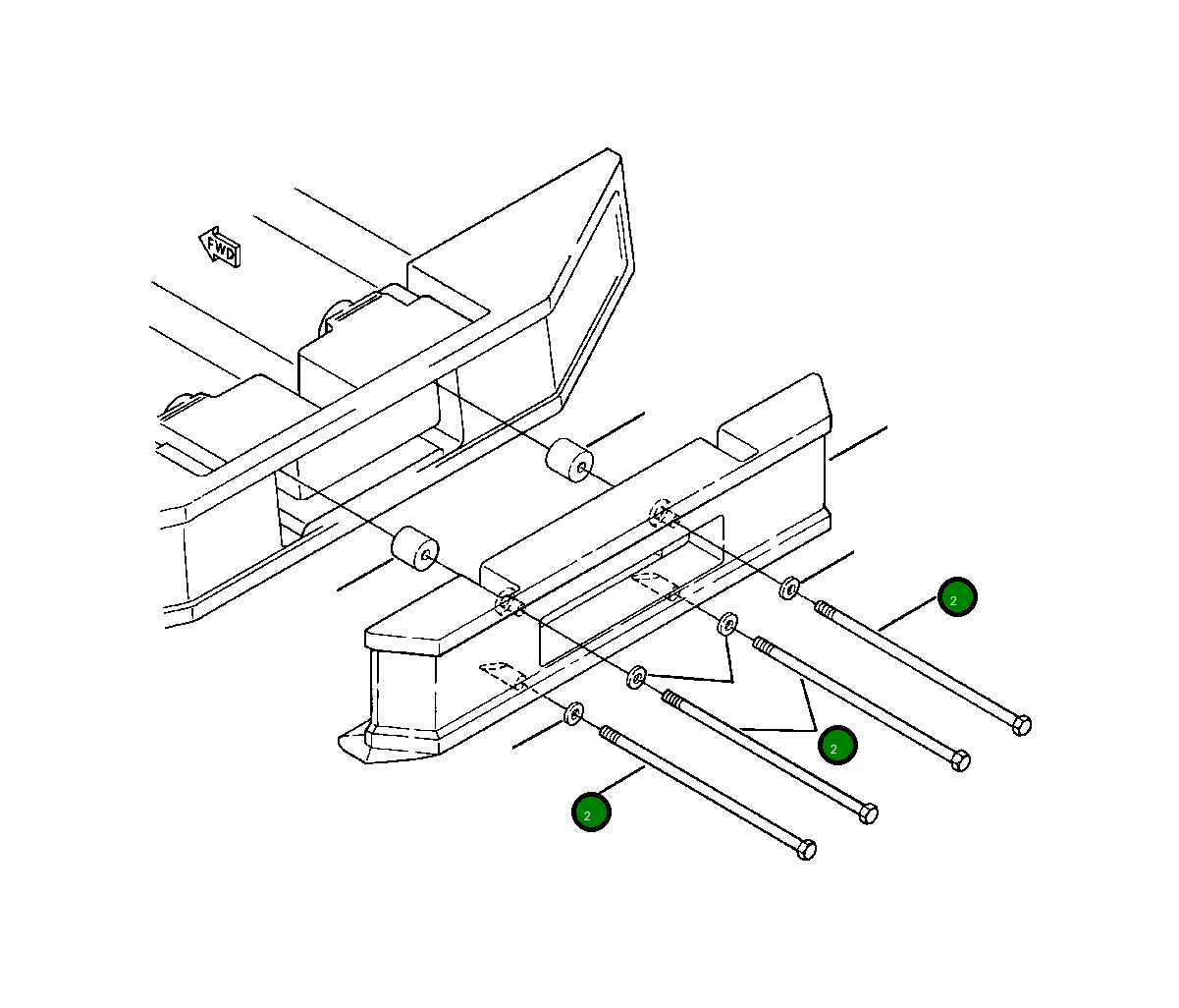Болт 421-975-1122 Komatsu
