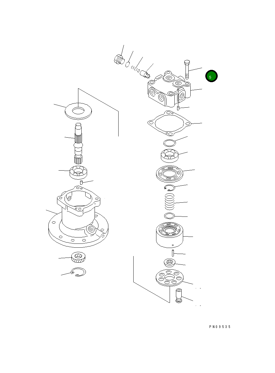 Болт 01010-81060  Komatsu