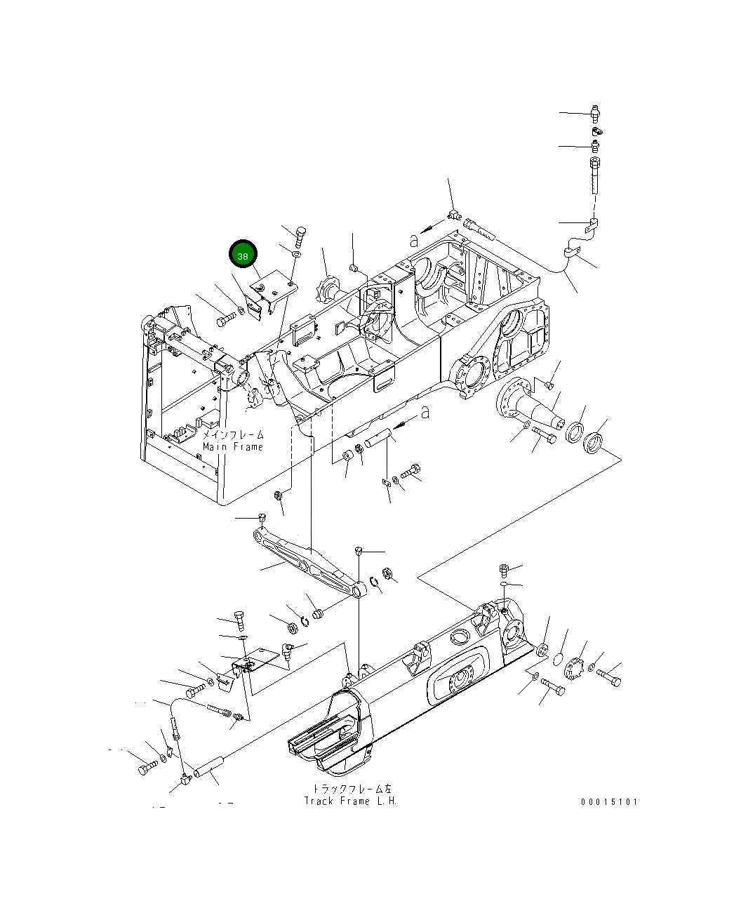 Крышка 14X-50-31130 Komatsu