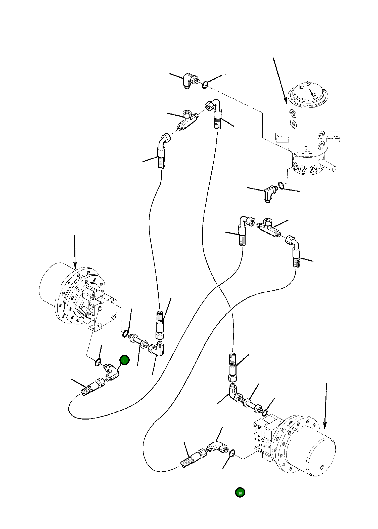 Кольцо уплотнительное (O-Ring) 21D-09-69730 Komatsu