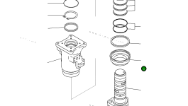 Крышка 7030893771 Komatsu