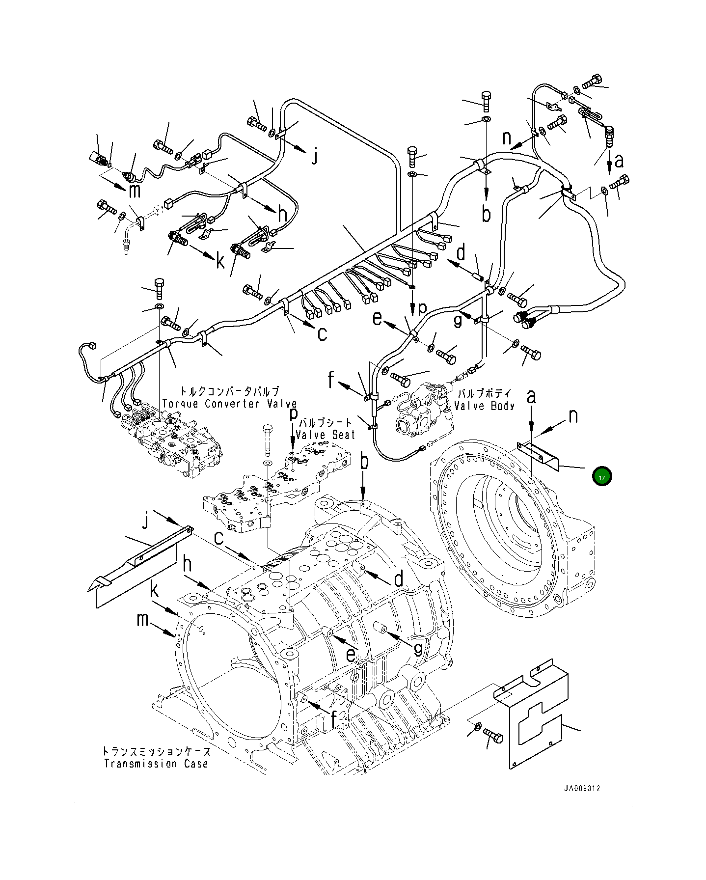 Крышка 561-15-78141 Komatsu