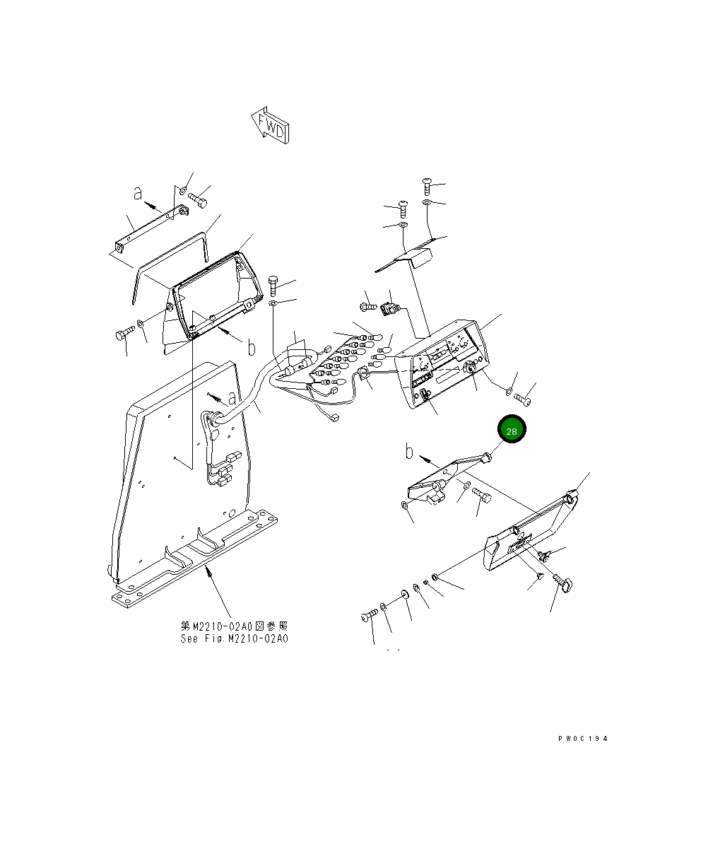 Крышка 11Y-54-19132  Komatsu