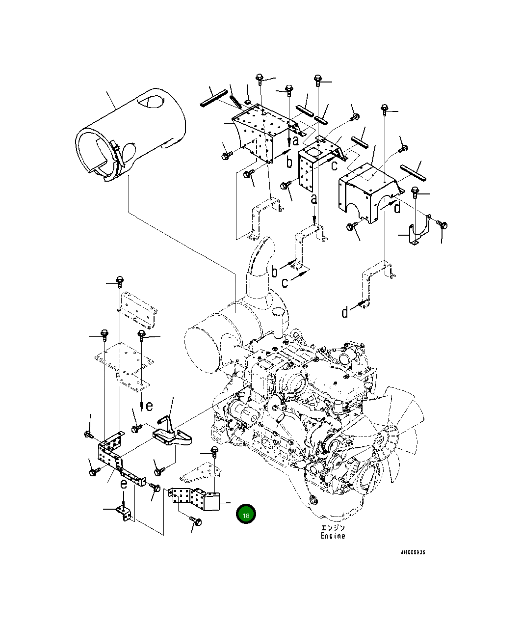 Крышка 20Y-01-41551 Komatsu