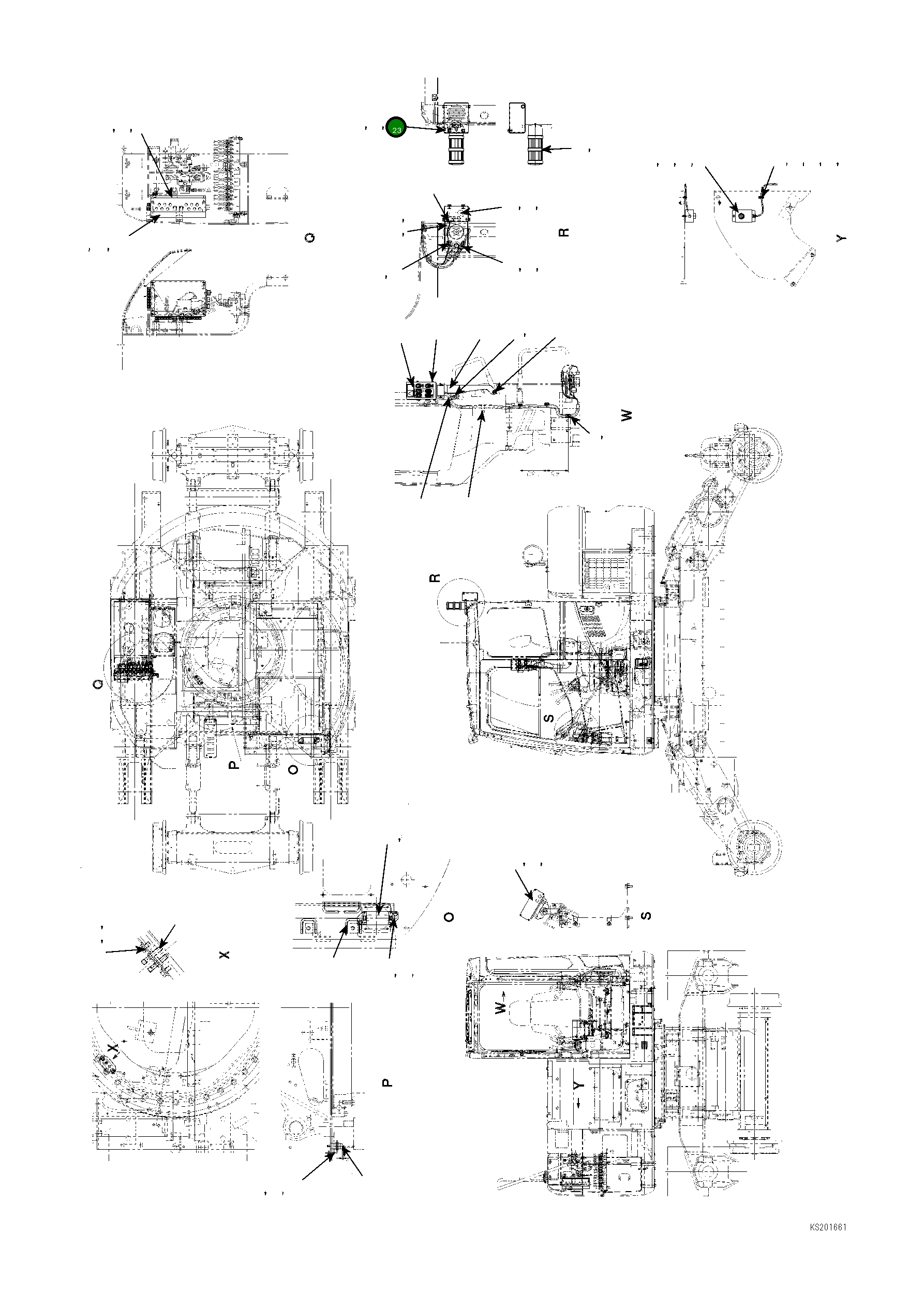 Крышка 22A-06-KB170 Komatsu