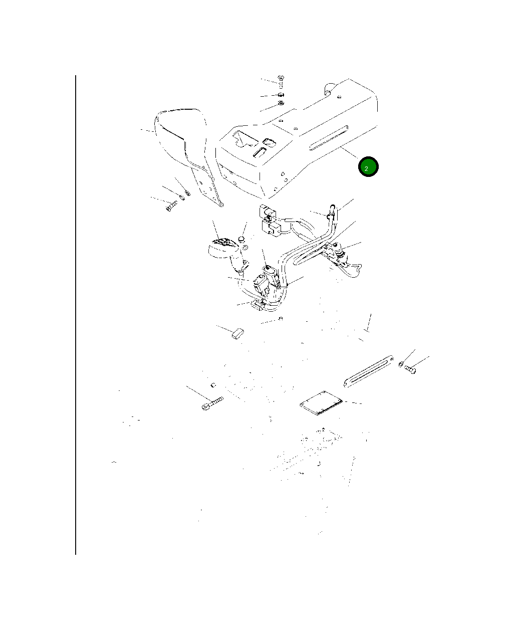 Крышка 425-S33-5371  Komatsu