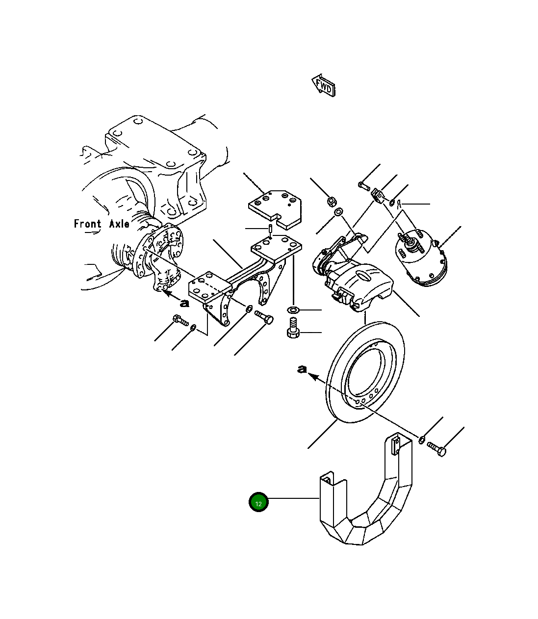 Крышка 425-32-15421 Komatsu