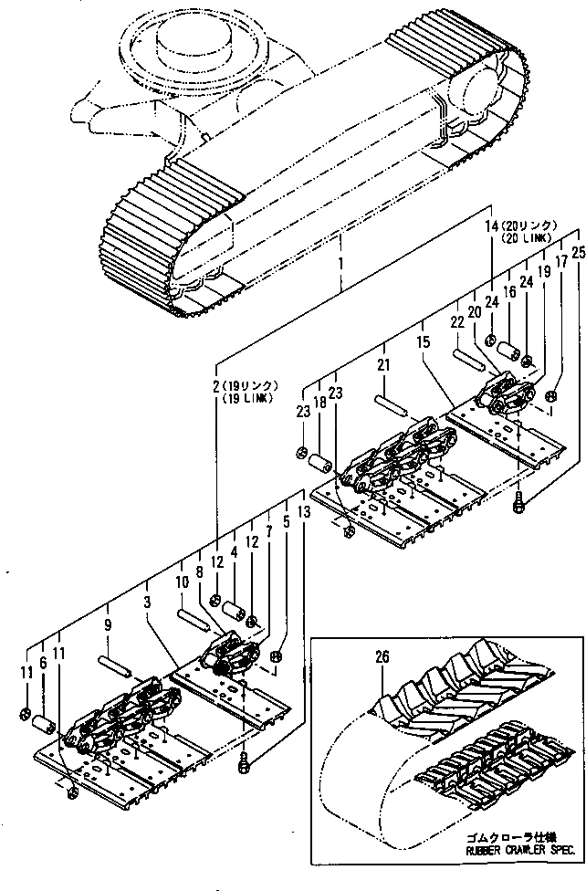 Болт YM182900-57590 Komatsu