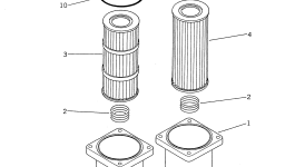 Кольцо уплотнительное (O-Ring) 235-60-12580 Komatsu
