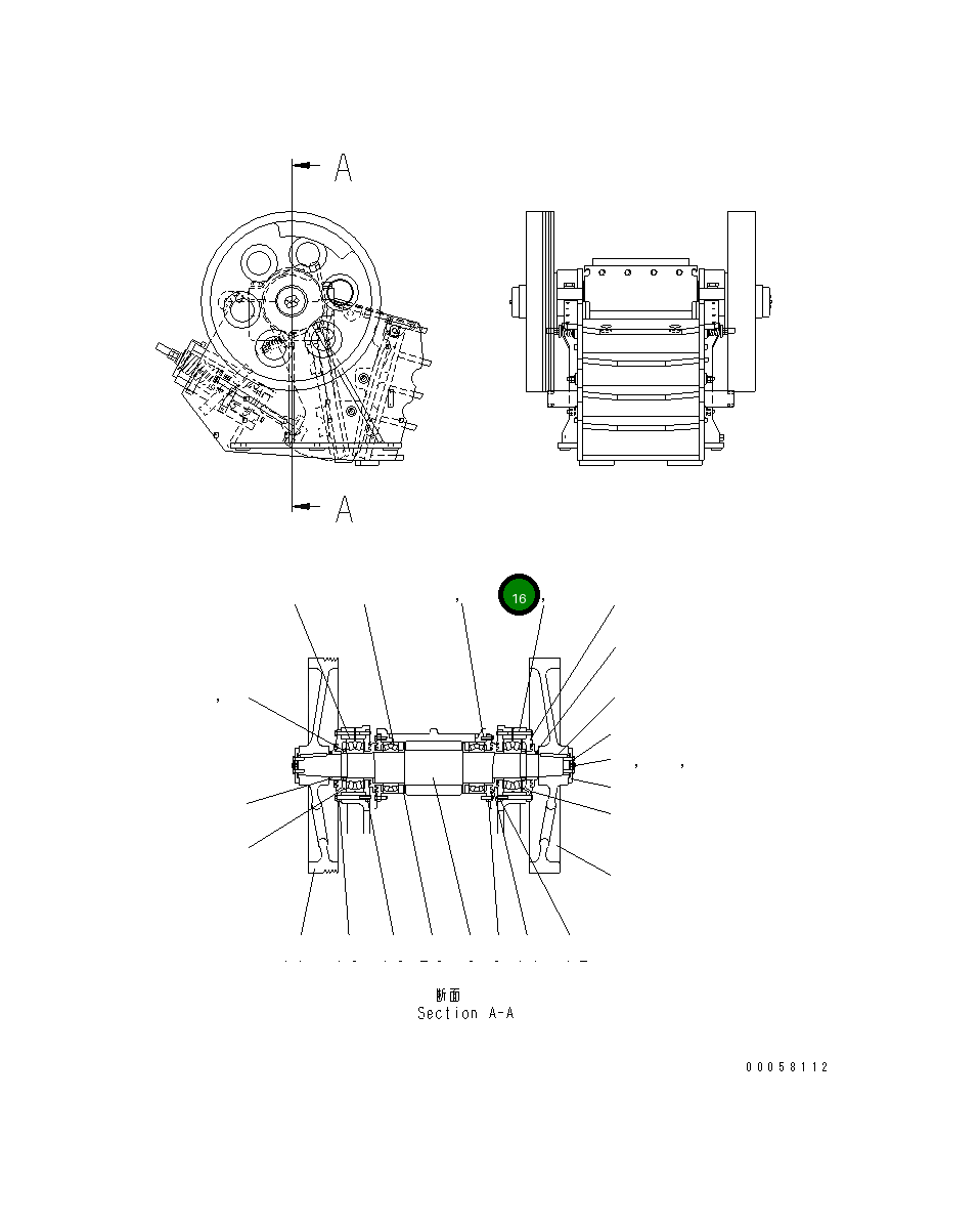 Болт 8230-70-5390  Komatsu