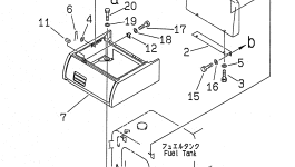 Крышка 20Y-54-29690 Komatsu