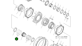 Кольцо уплотнительное (O-Ring) 07000-75140 Komatsu