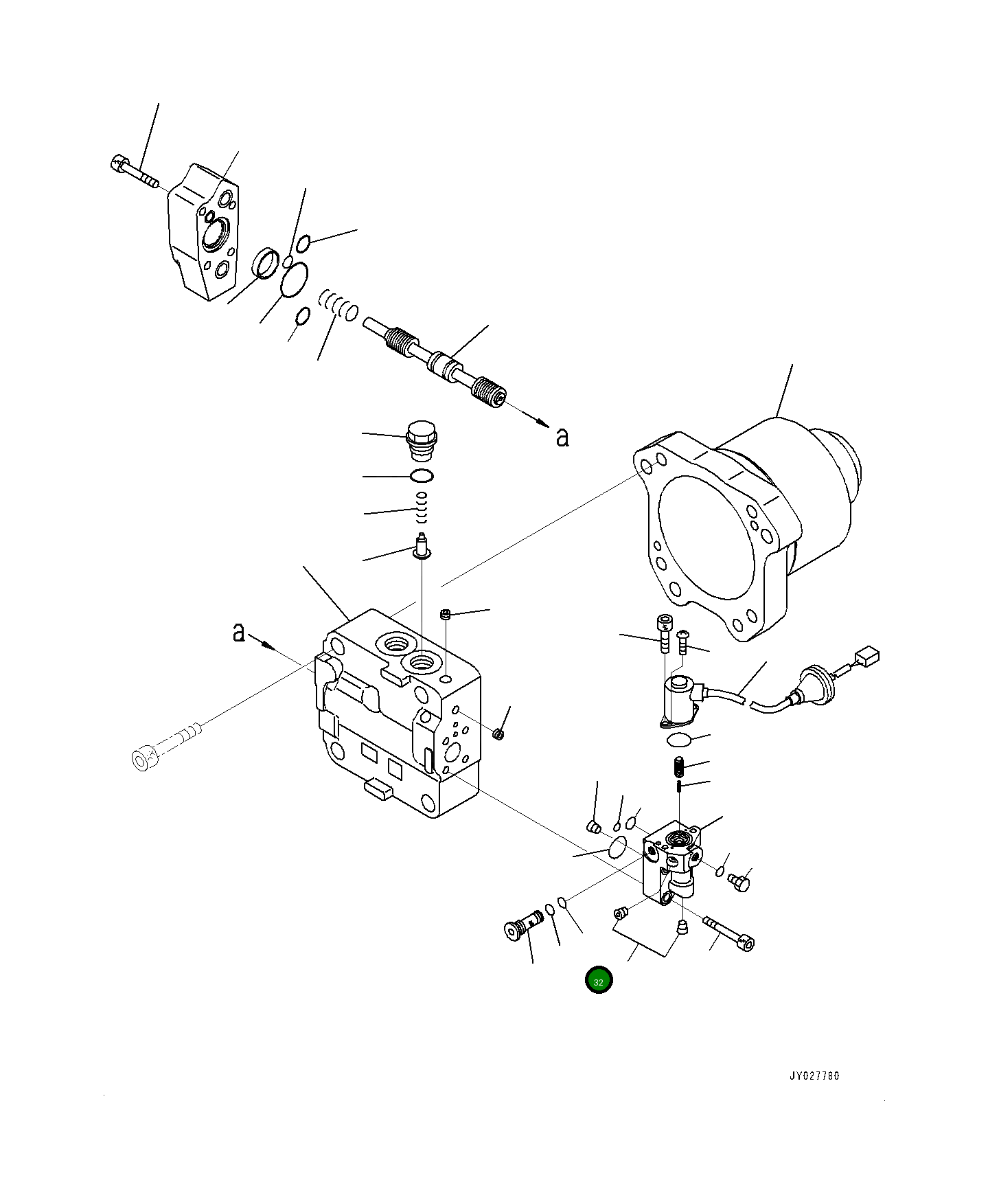 Кольцо уплотнительное (O-Ring) 07000-F1009 Komatsu