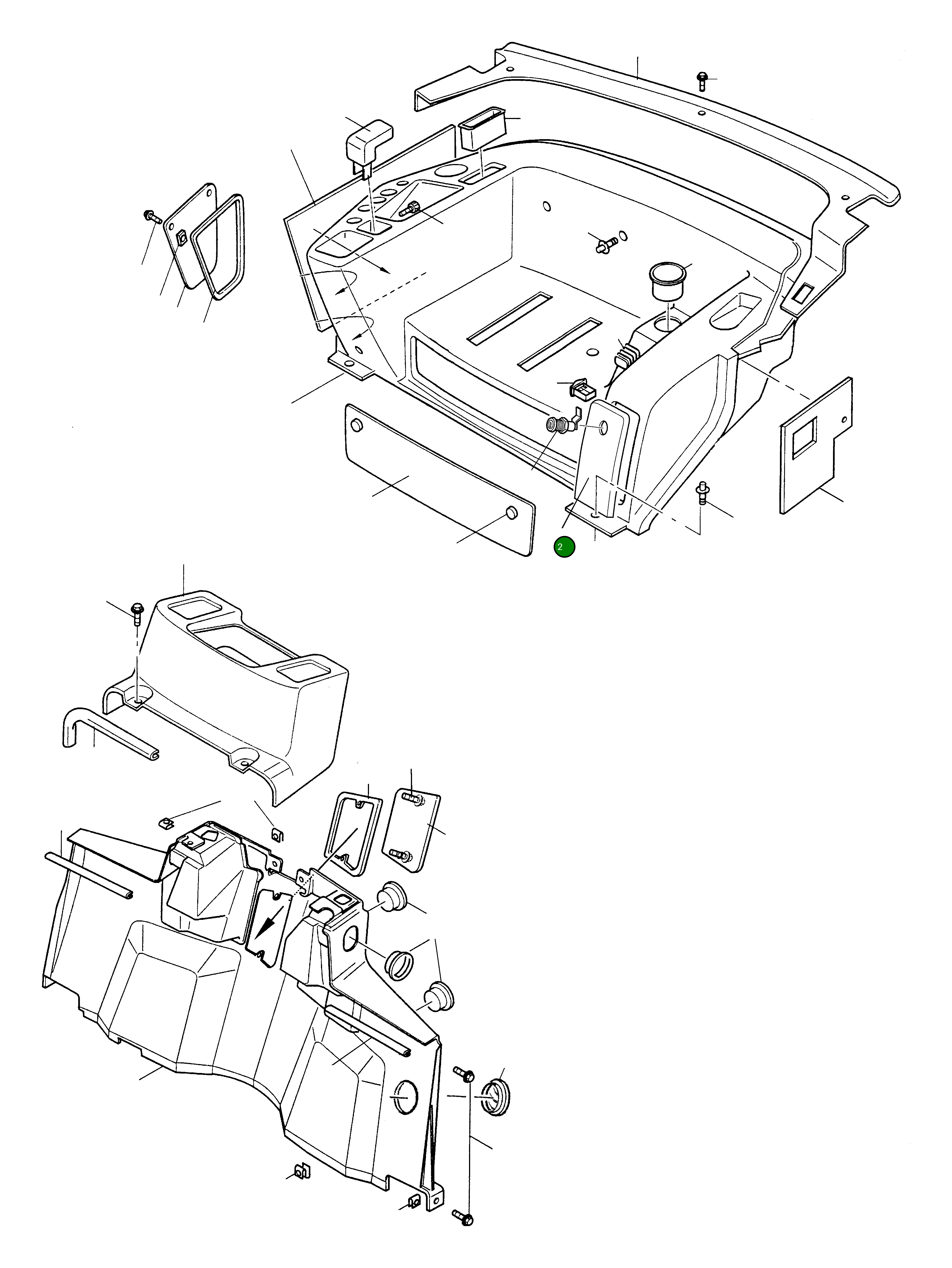 Крышка 42U-56-H0P26  Komatsu