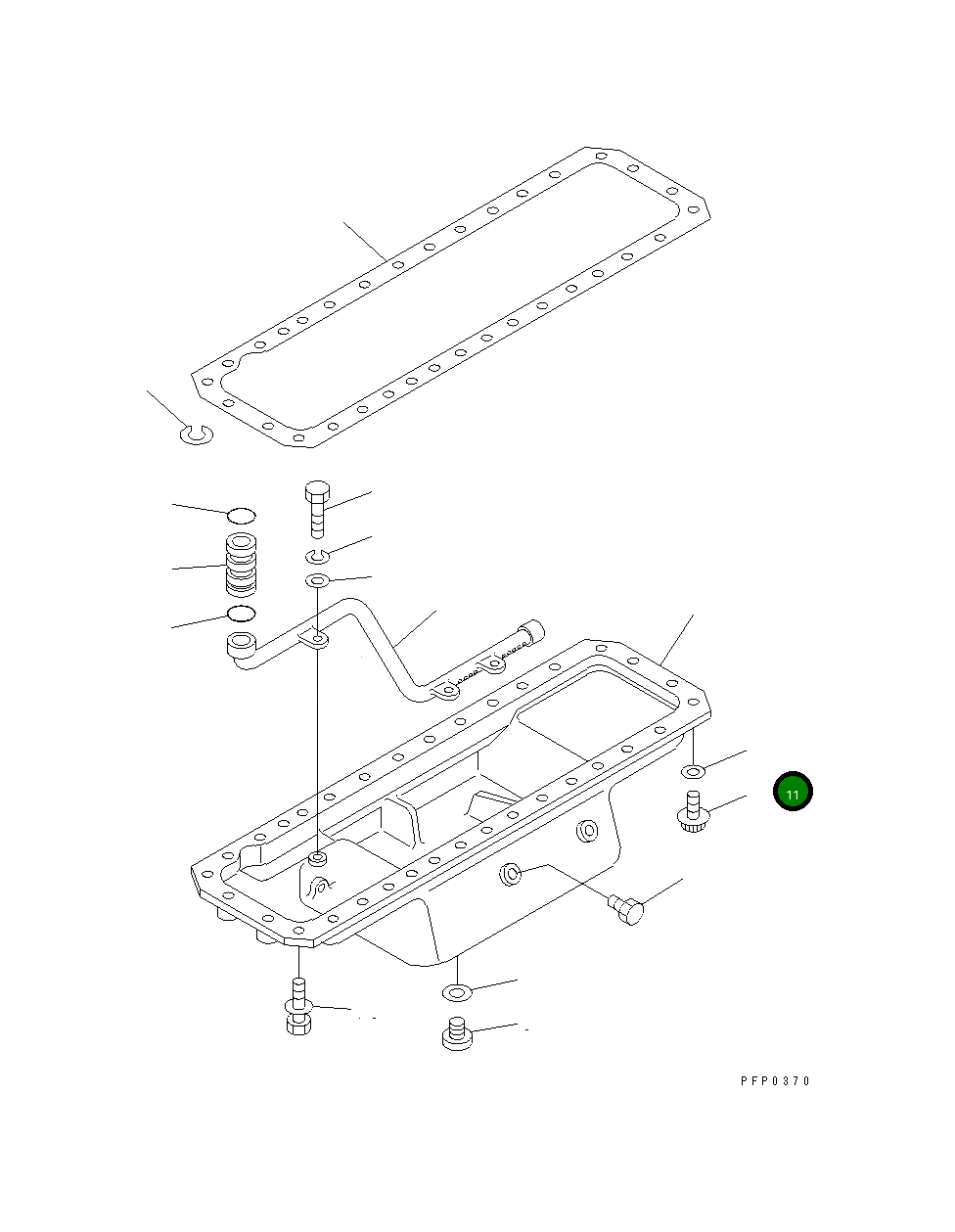 Болт CU3028493 Komatsu