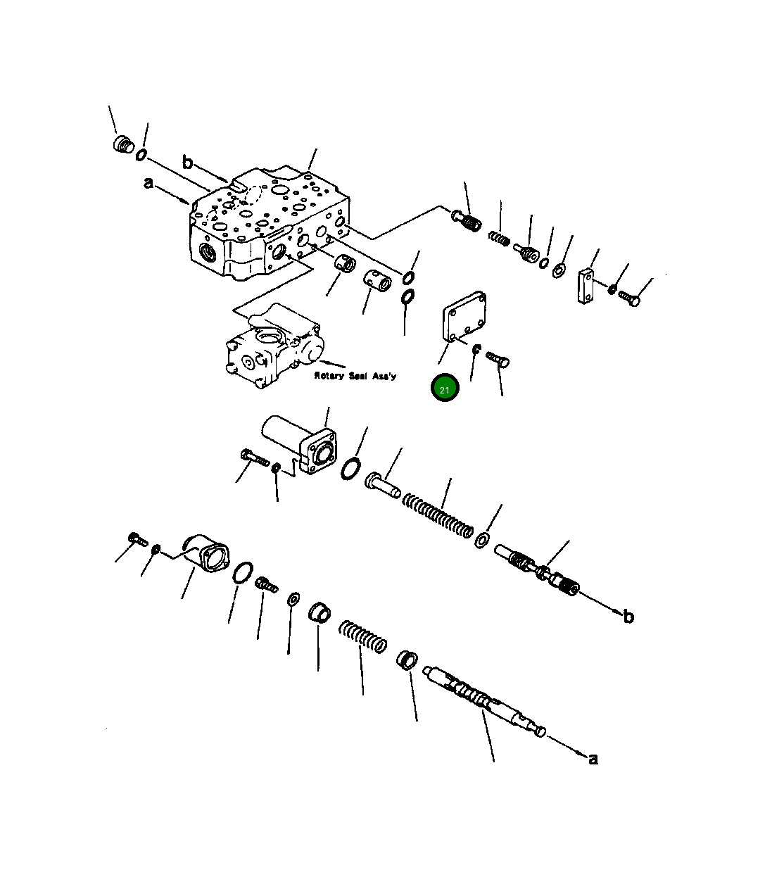 Крышка 702-23-32230  Komatsu