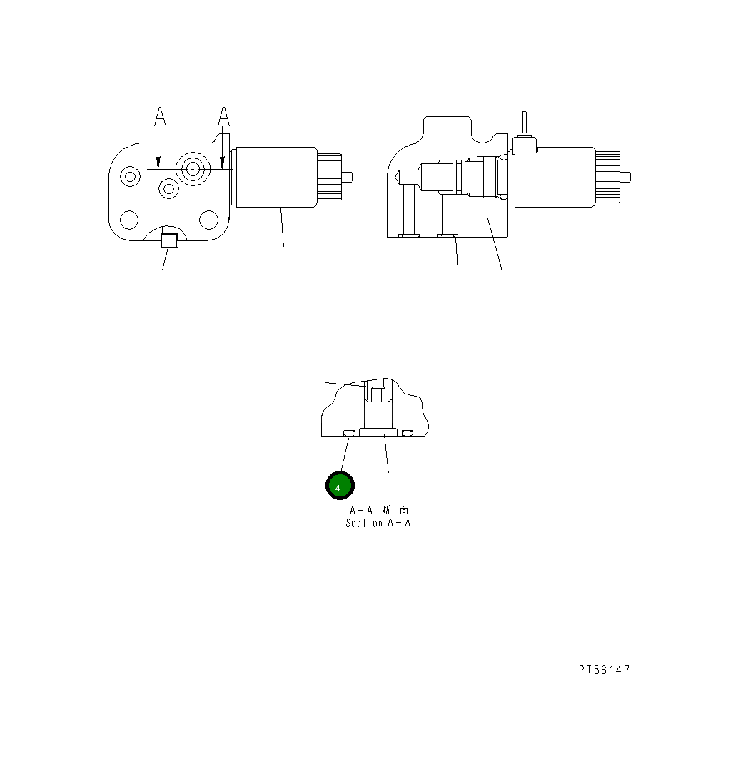 Кольцо уплотнительное (O-Ring) DC8142415810 Komatsu