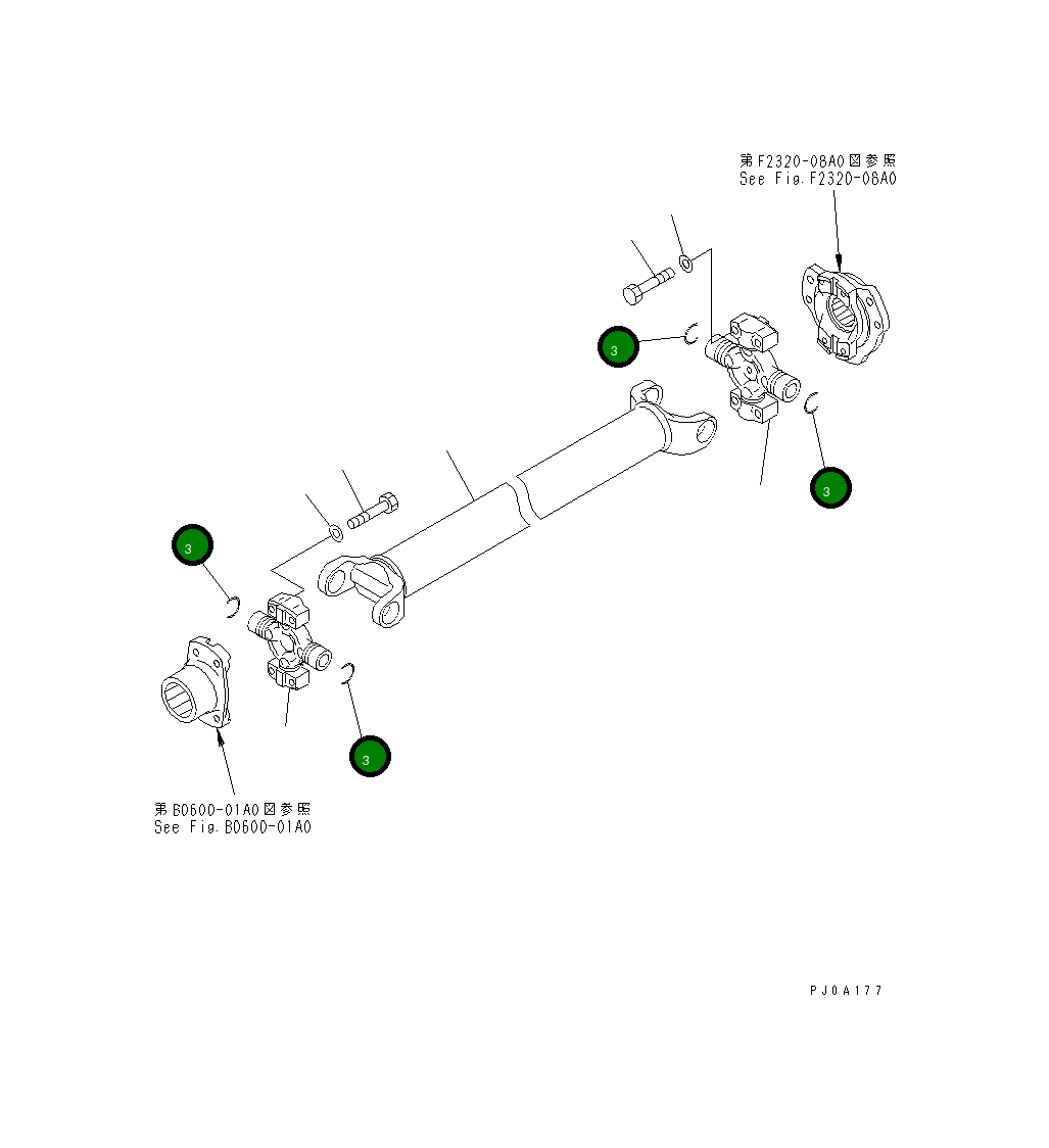 Кольцо 12G-12-51140 Komatsu