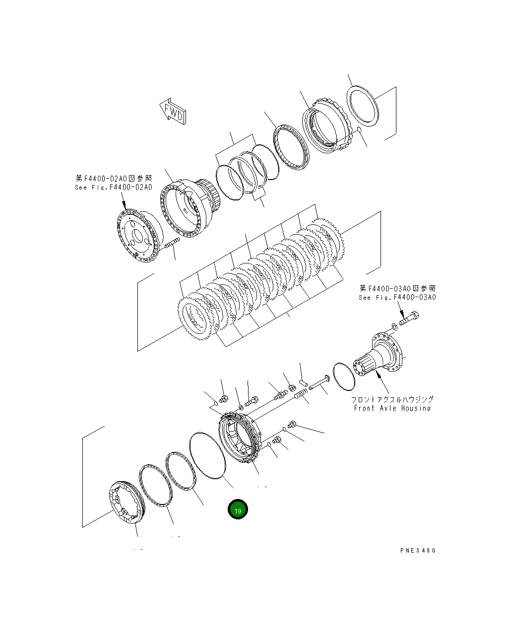 Кольцо уплотнительное (O-Ring) 07000-A5445 Komatsu