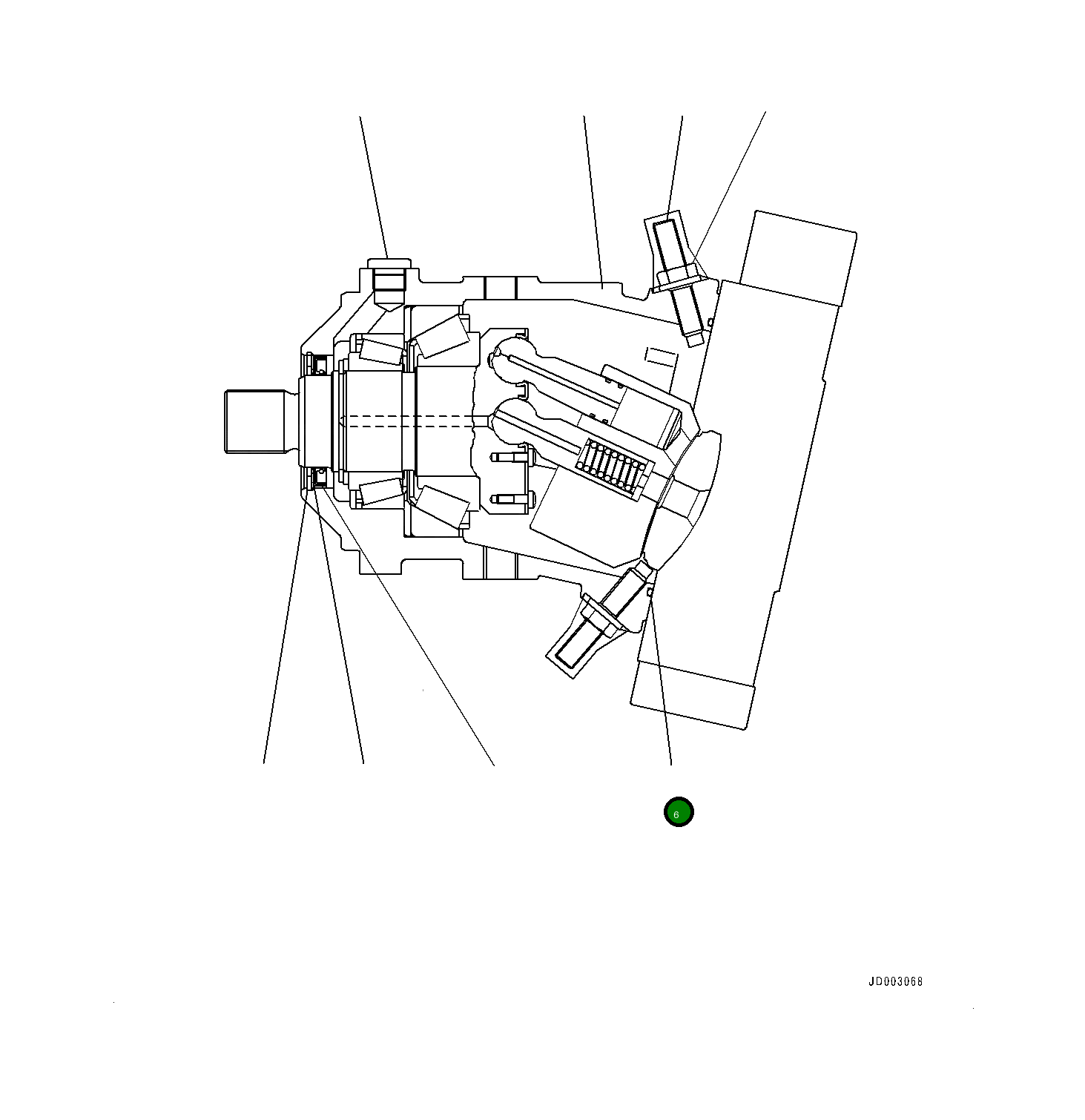 Кольцо уплотнительное (O-Ring) UC1090877815 Komatsu
