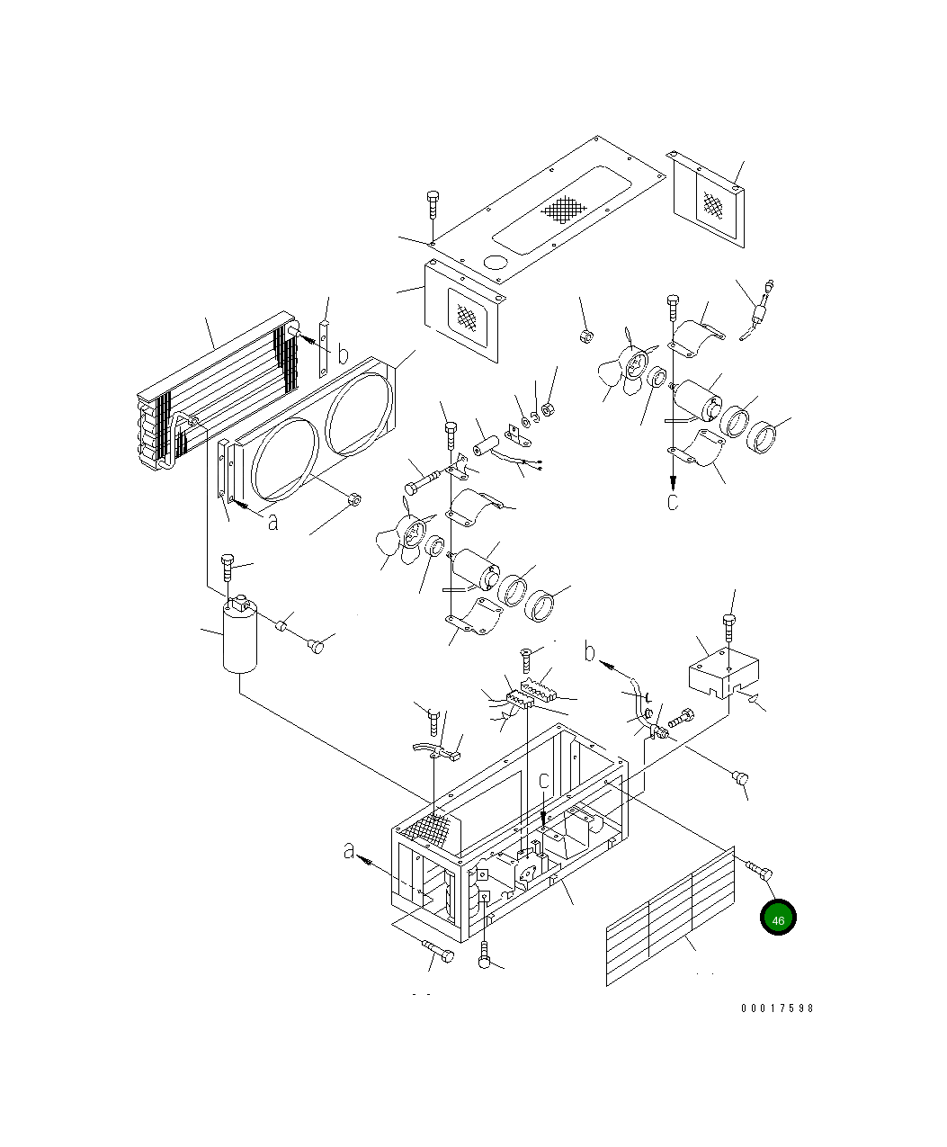 Болт ND949047-1270 Komatsu