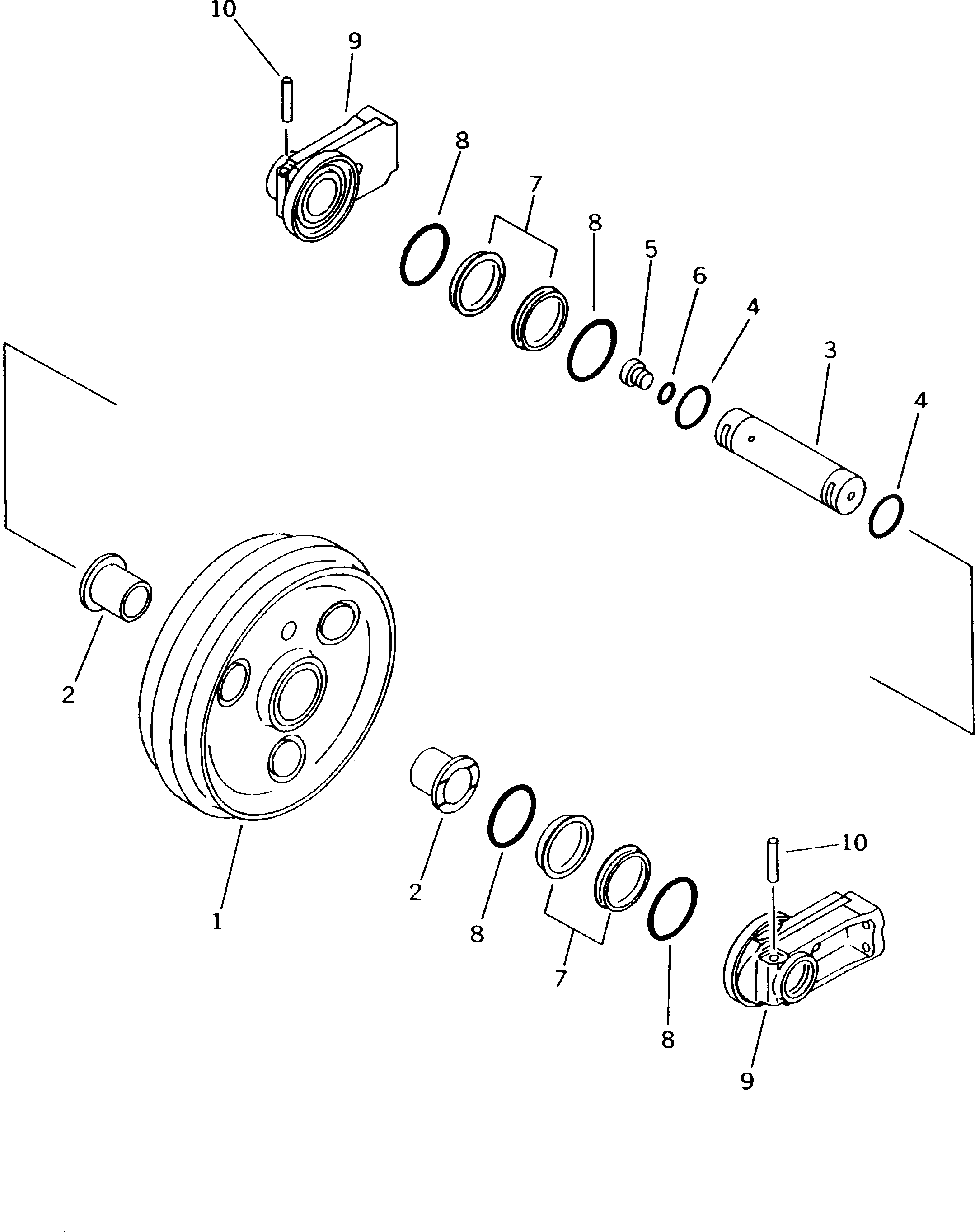 Кольцо уплотнительное (O-Ring) 207-30-K1860  Komatsu