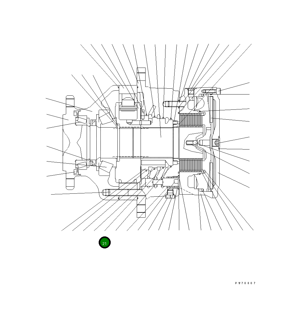 Кольцо уплотнительное (O-Ring) 258-81-53210  Komatsu