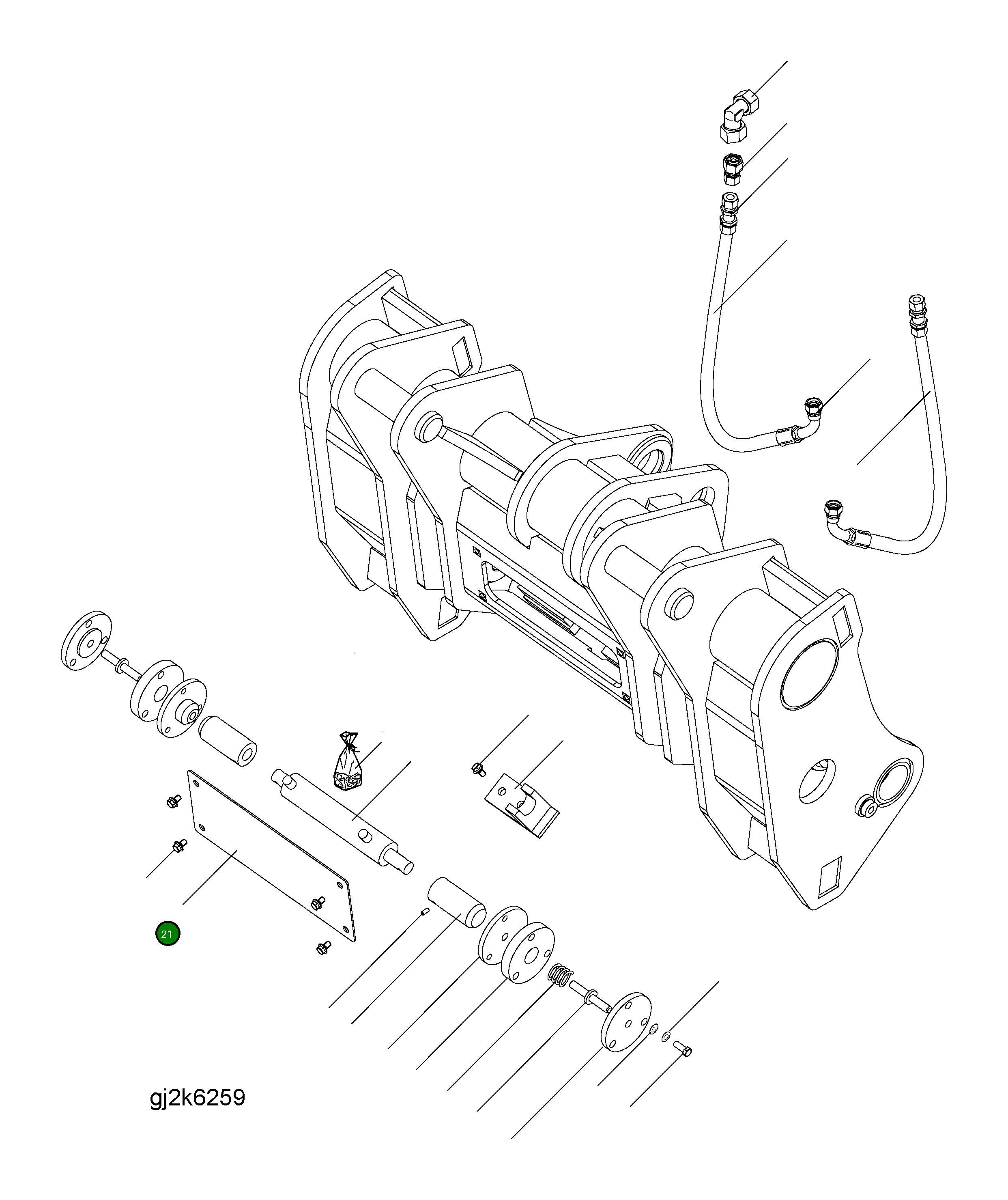 Крышка 418-71-H0P24 Komatsu