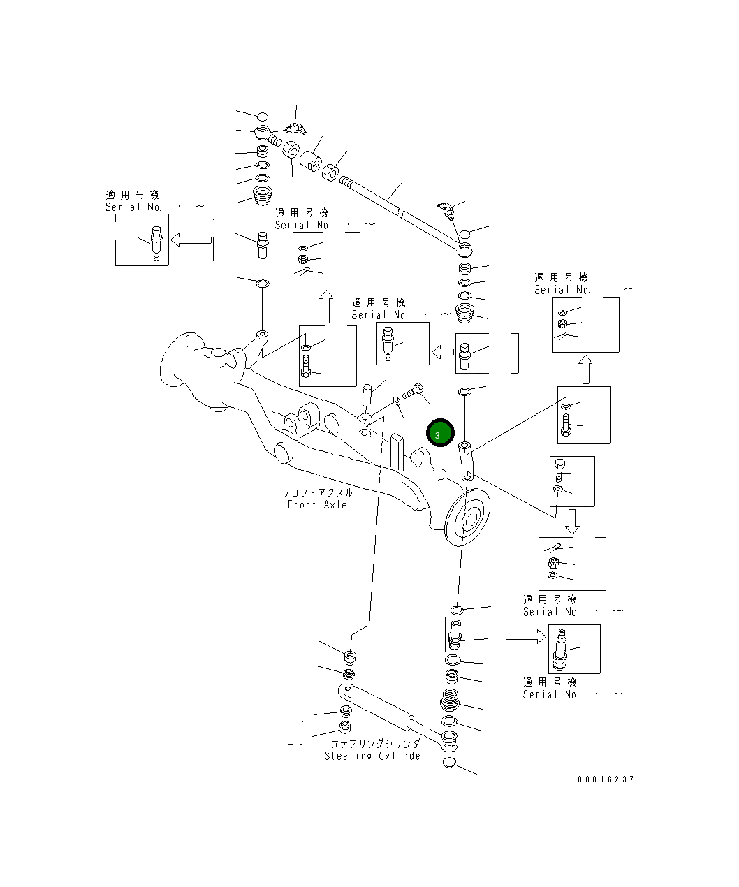 Болт 23D-27-11680 Komatsu