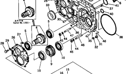 Кольцо 198-16-11261 Komatsu