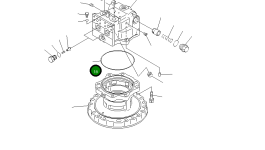 Кольцо уплотнительное (O-Ring) 706-75-43320 Komatsu