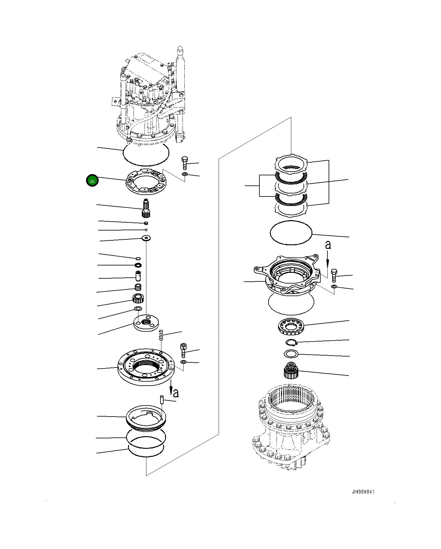 Крышка 205-26-41350 Komatsu