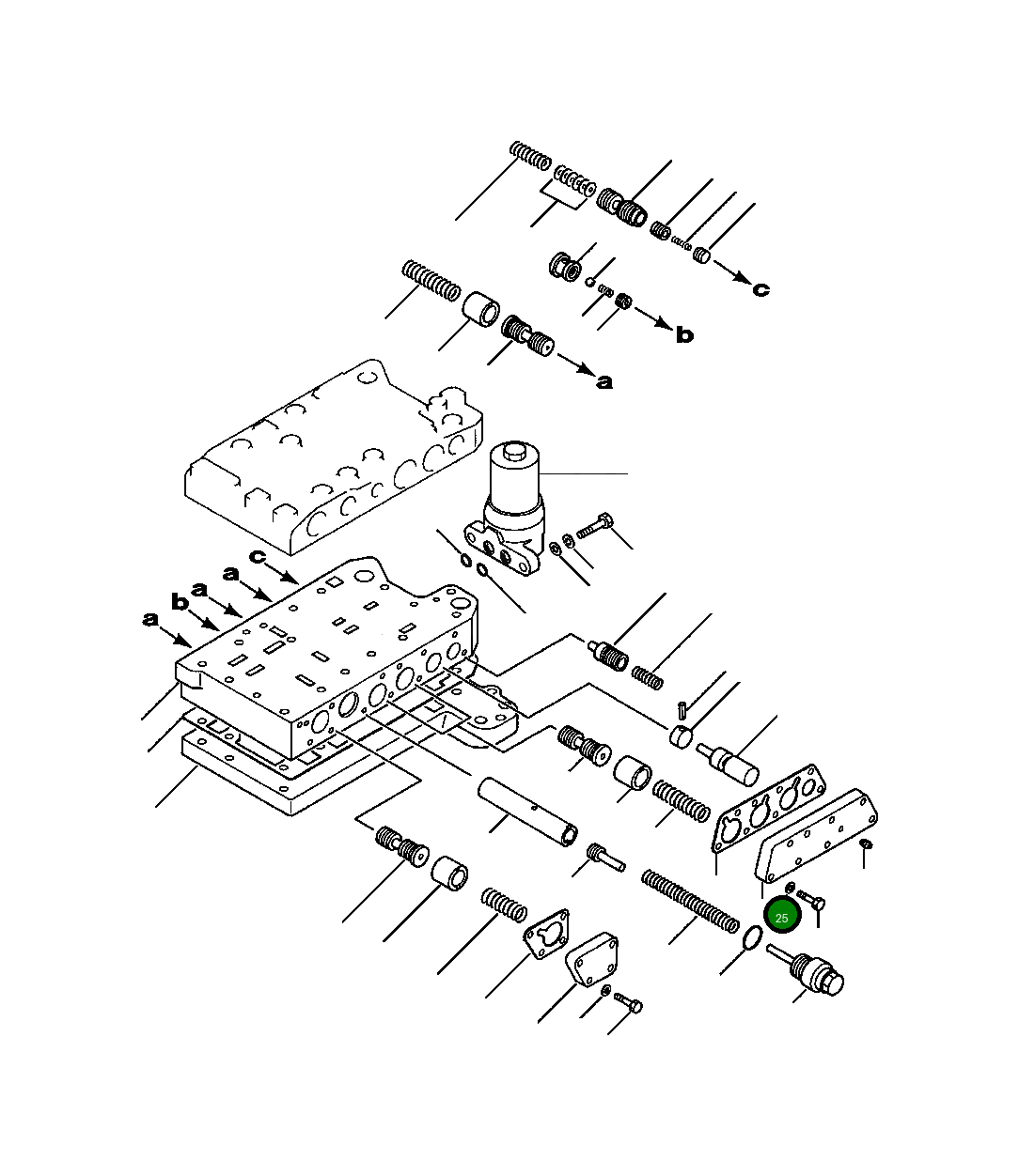 Крышка 425-15-15980 Komatsu