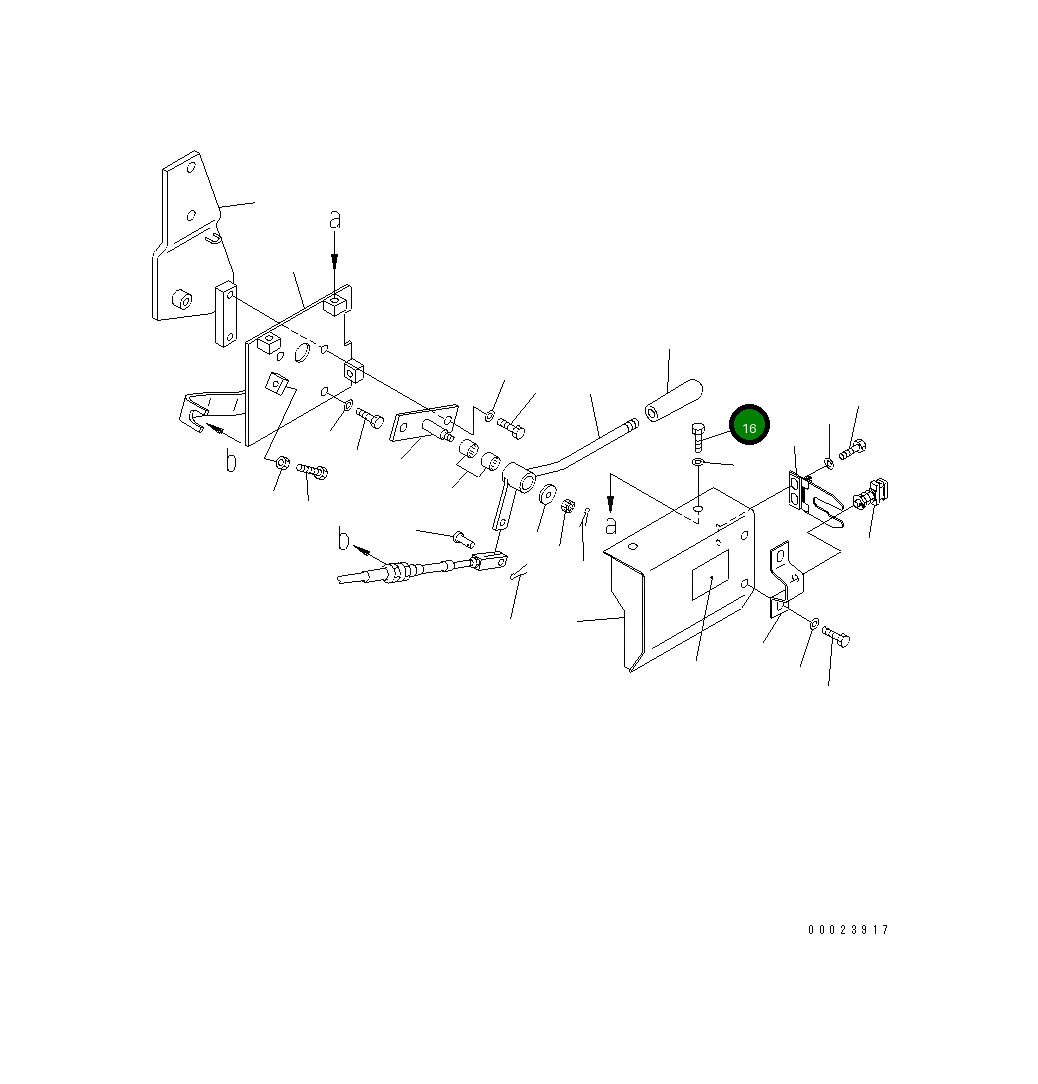 Крышка 12G-X54-3422 Komatsu
