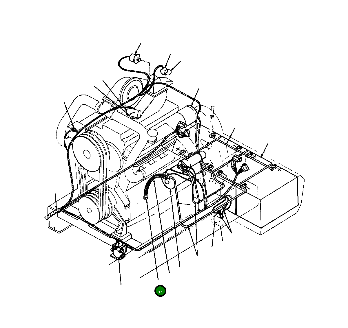 Болт 82 084 Komatsu